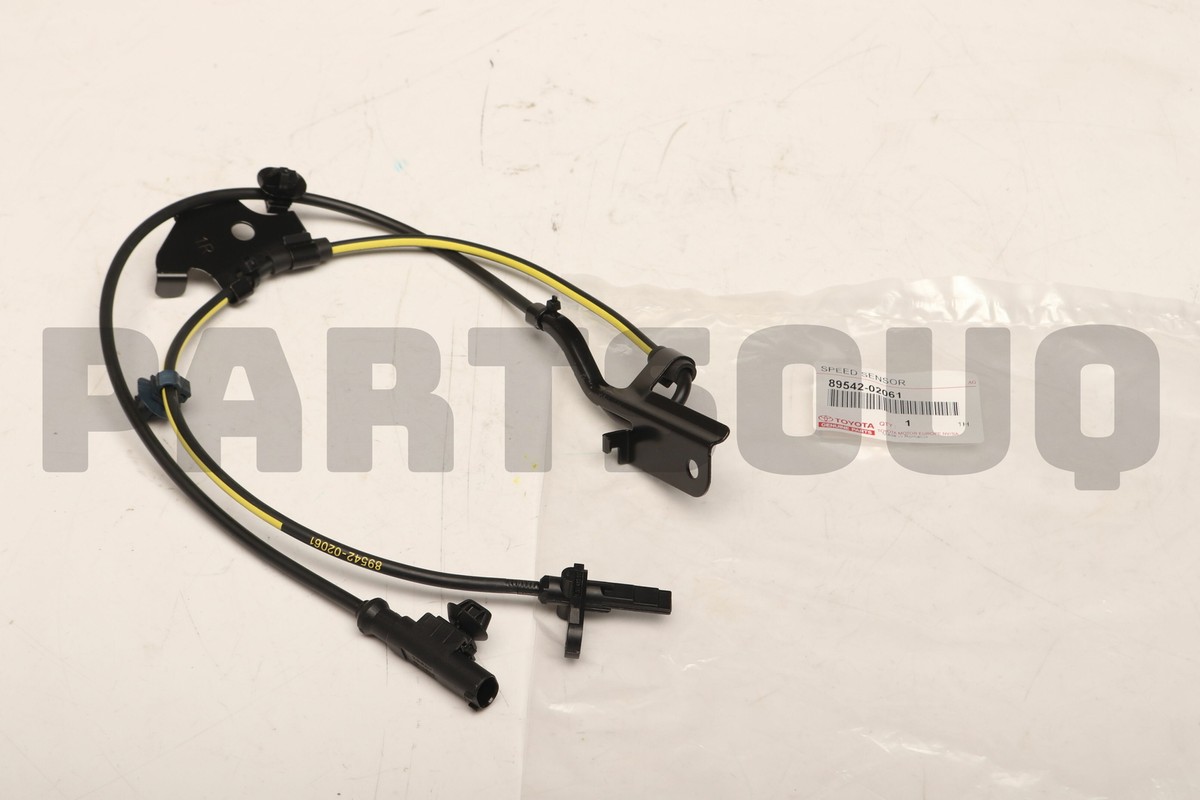 8954202061 Genuine Toyota SENSOR, SPEED, FRONT RH 89542