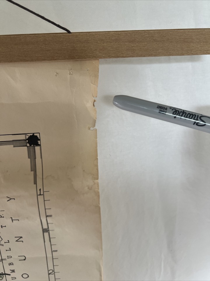 Vintage 1987 Map Of Geauga County, Ohio by Robert E Phillips Poster