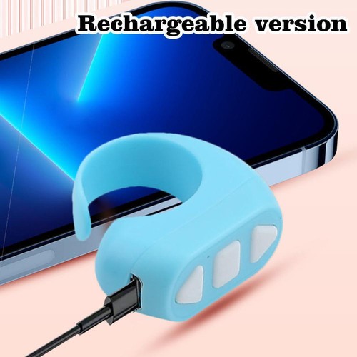 Portable Wireless Bluetooth Remote Control Fingertip Remote Control`A J9W6 - Zdjęcie 10 z 12