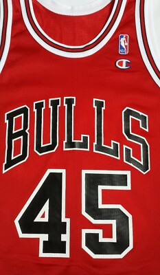 Vintage Chicago Bulls Michael Jordan Champion Jersey Size 40