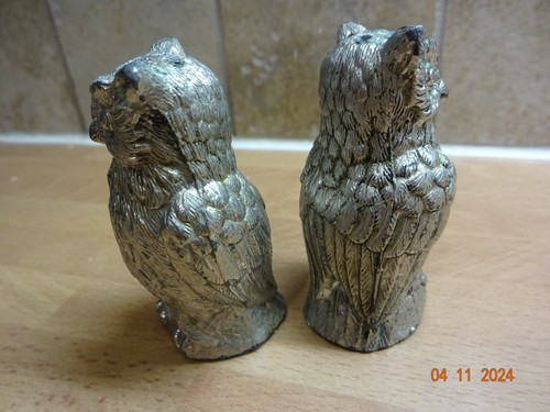 owls model owls salt and pepper shaker pair - Picture 2 of 7