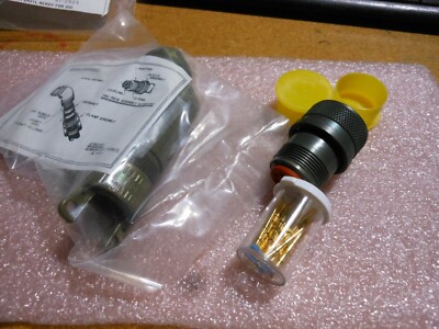J-TECH / SUNBANK CONNECTOR W/CONTACTS # MS3409DJ18A1PW  NSN:  5935-01-140-0632