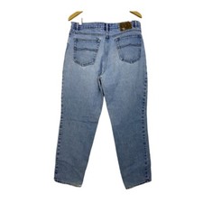 Vintage Bugle Boy 750 Jeans 36x30 Light Wash Blue Mens 90s Actual 34x30 