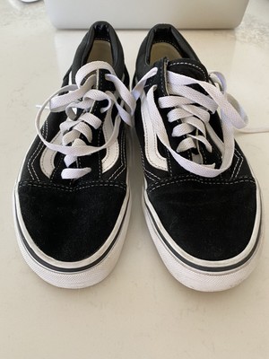 vans old skool black size 7