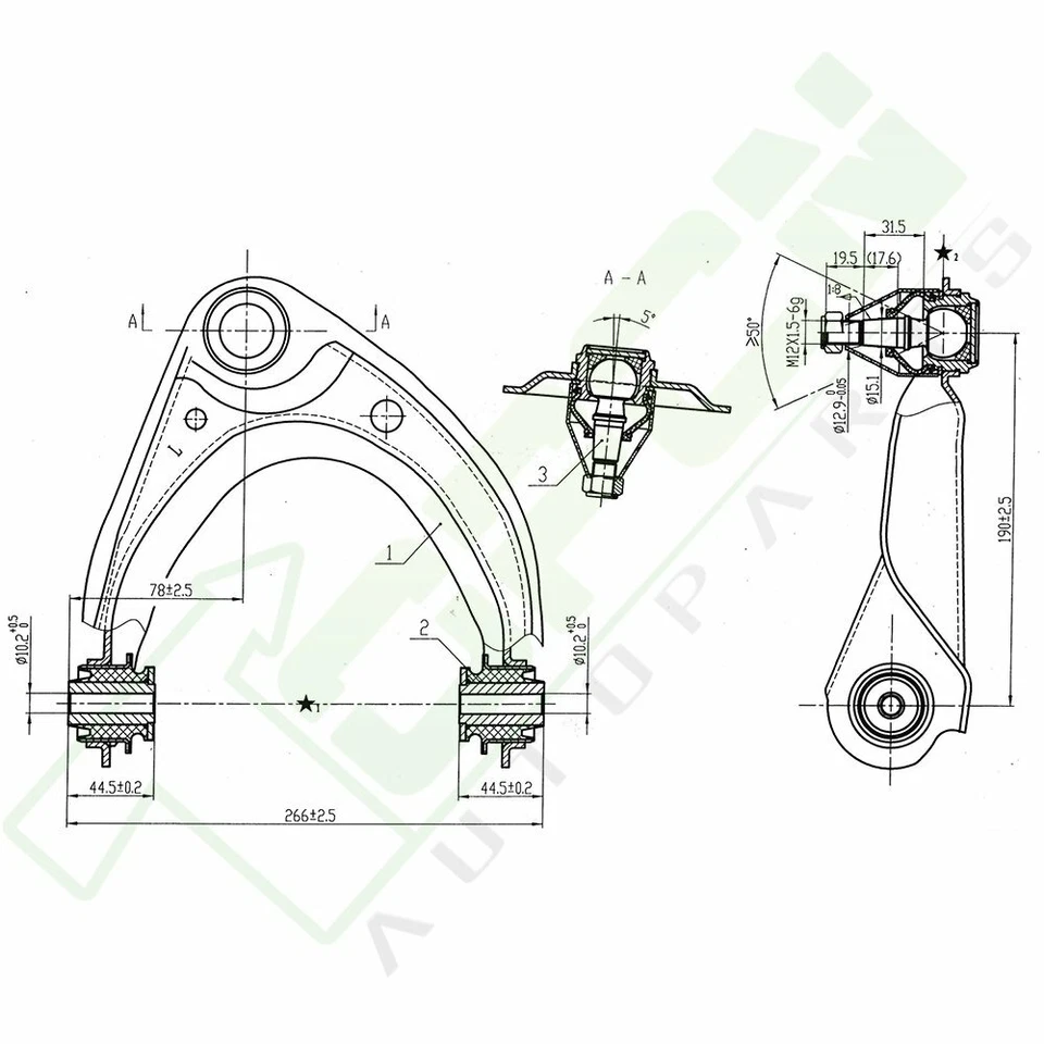 12x Front Control Arms Tie Rods Sway Bars 2006-2007 Fits Ford Fusion Complete - Image 2 of 4
