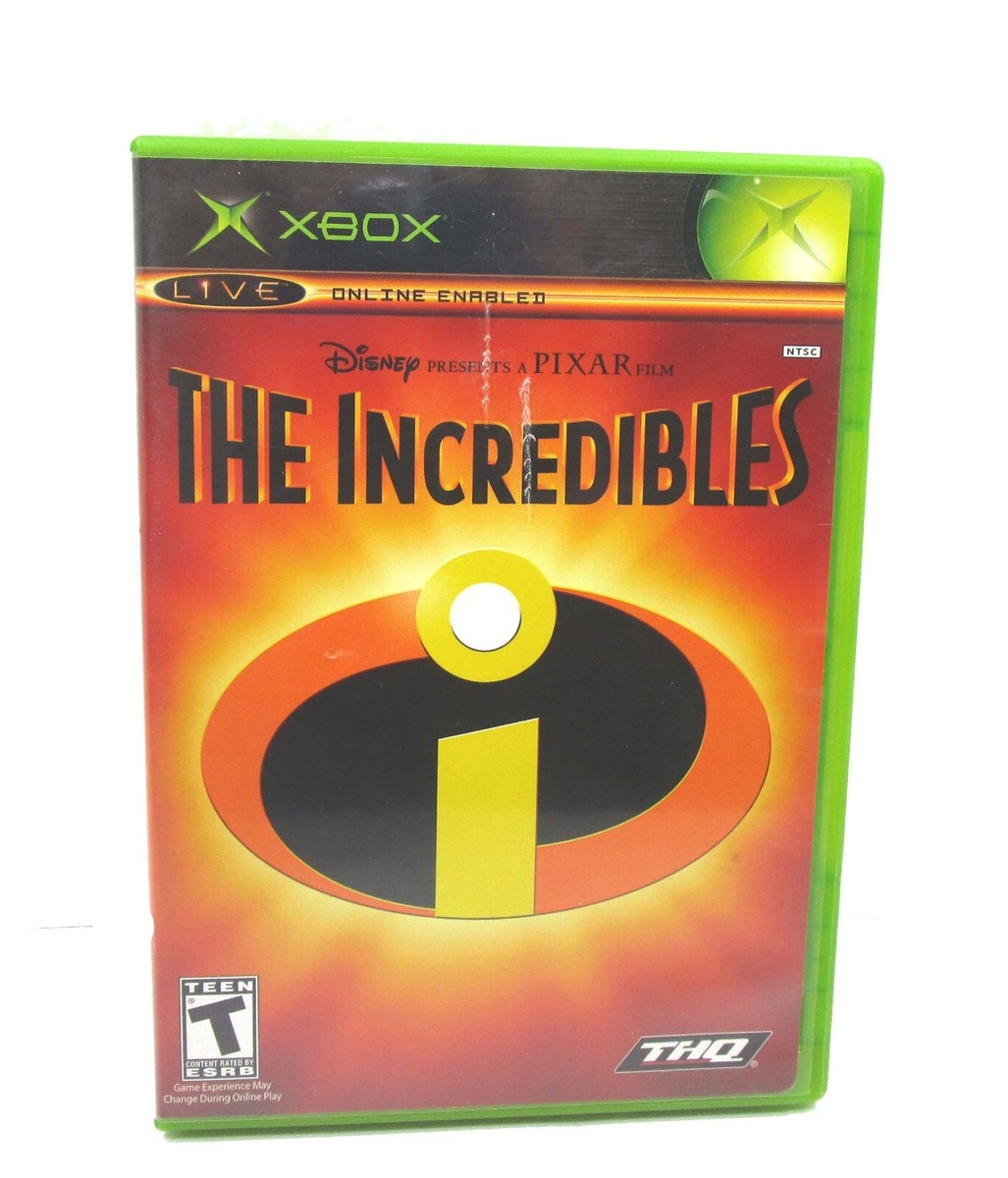 THE INCREDIBLES Xbox Video Game G
