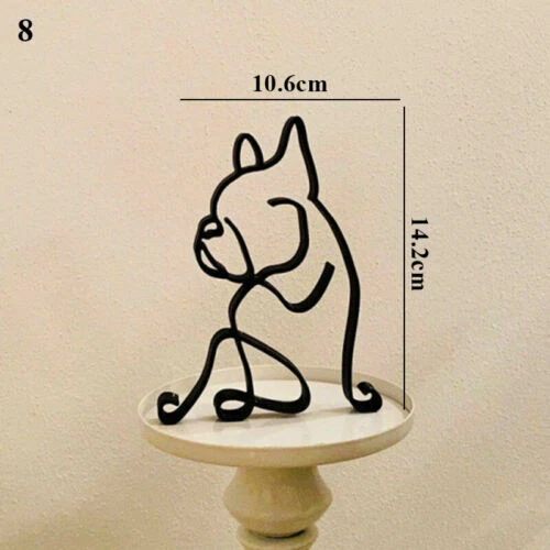 Statuettes et décorations de jardin en métal