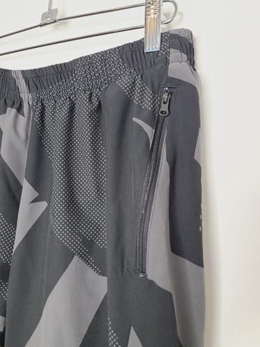 Adidas Pants Womens Medium Black Gray Print Regular fit Zipper Pockets and Ankle - Picture 7 of 9