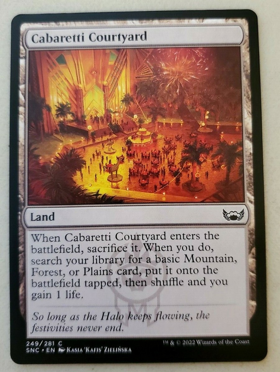 mtg cabaretti cards Amazon.com: Magic: The Gathering Streets of New Capenna Commander Deck   Cabaretti Cacophony + Collector Booster Sample Pack : Toys & Games