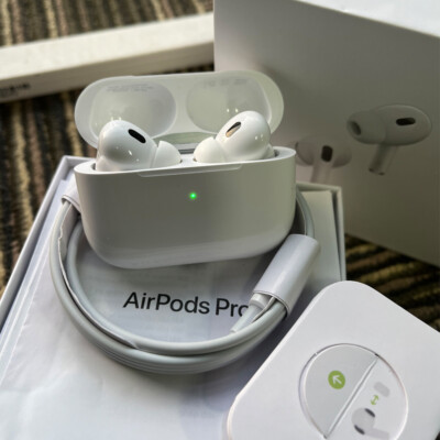 Apple Pro 2nd Generation Bluetooth Earbuds Earphone with Charging Case MQD83AM/A