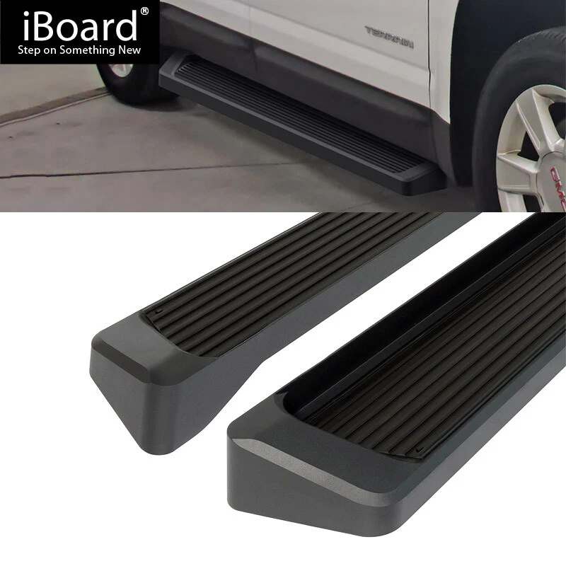 iBoard Running Boards 6" Matte Black Fit 10-17 Chevy/GMC Equinox/Terrain - Image 2 of 4