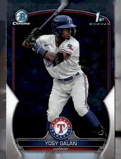 2023 Bowman Chrome #BCP-221 Yosy Galan New