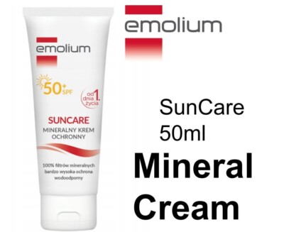 EMOLIUM SunCare   Sun Cream 50ml  SPF-50 Sonnenschutz Kinder seit 1 Tag