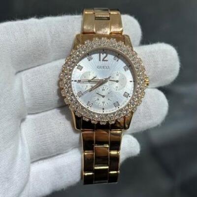 Guess watch U0335L3 Guess Womens U0335l3 Rose Gold Tone Multi Function Watch  main image 4
