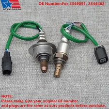 2 x Oxygen O2 Sensor Up&Downstream For 08-12 Honda Accord 09-14 Acura TSX 2.4L
