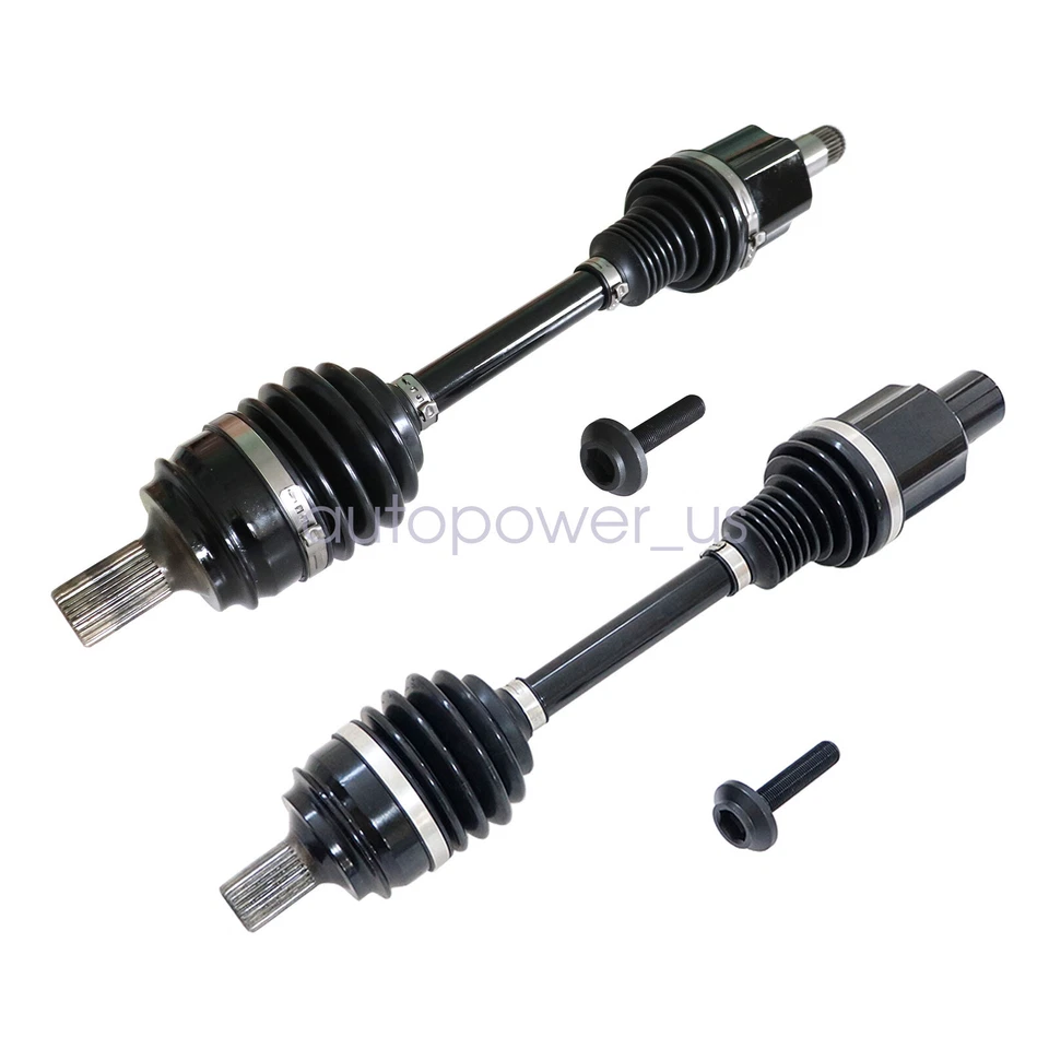 1 Pair Front CV Axle Shaft LH RH For 2014-2017 Mercedes-Benz S550 4Matic - Image 2 of 4