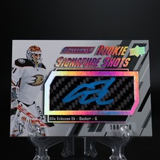 Olle Eriksson 2023-2024 Upper Deck Engrained Rookie Signature Shots /299 #RSS-OE