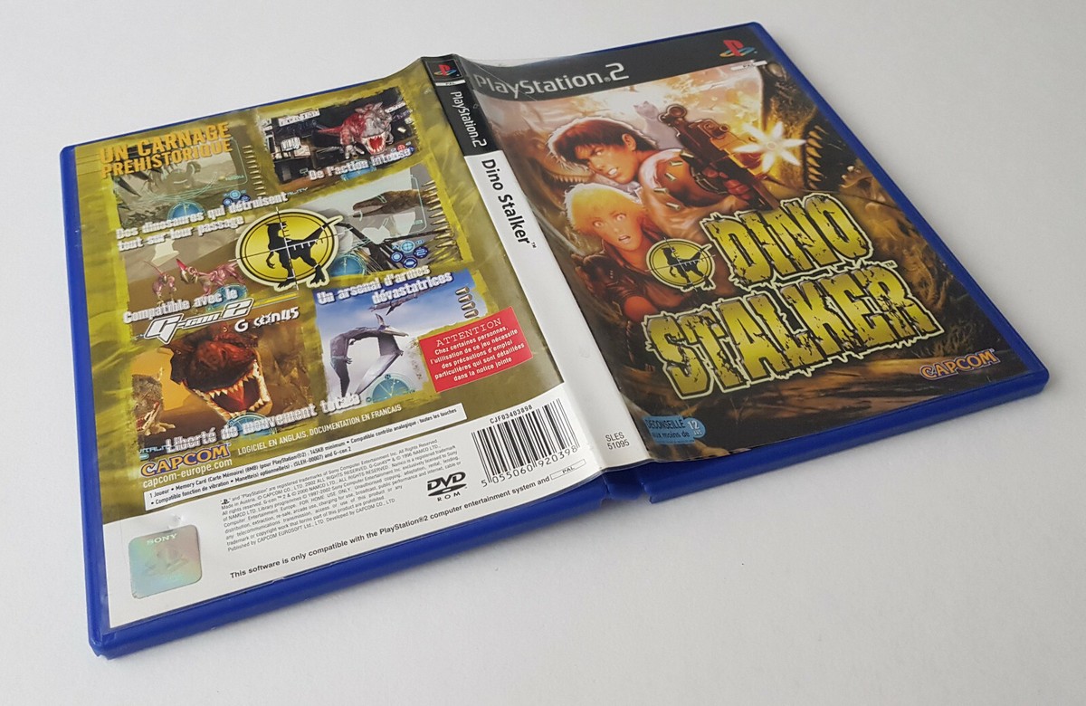 JEU PS2 Dino Stalker Complet FR TBE