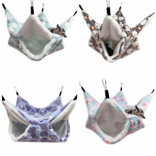 Hamster Guinea Pig Hanging Hammock Pet Cage Accessories for Playing Sleeping AU