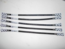 5 Parker Parflex 55LT-3 Hydraulic Hoses 3/16" 5MM, 3250 PSI, SAE 100R7,16" 