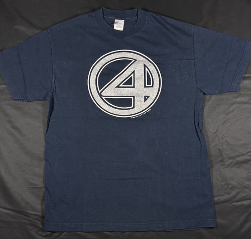 2007 Fantastic Four Logo Vintage Marvel Shirt