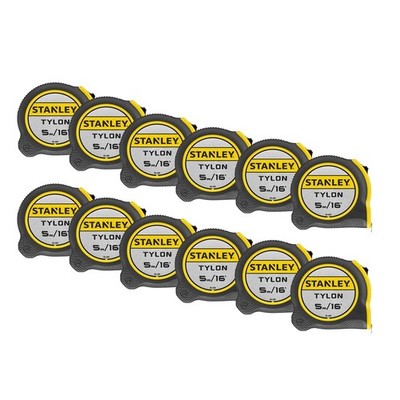 SONDERANGEBOT 12 x Stanley 5m Tylon Maßband 5 Meter 16ft 130696 1-30-696