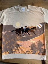 Bob’s Burgers Tina horseback Scenic Crewneck sweatshirt BoxLunch XL NWT