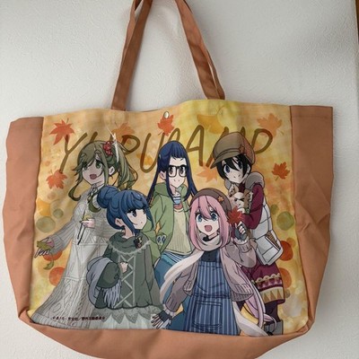 Yurucamp Tote Bag Nadeshiko Rin Ena Chiaki Aoi Anime Character Goods