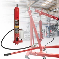 8-Ton Quick Lift Clevis Base Long Ram Hydraulic Bottle Jack for Engine Cranes