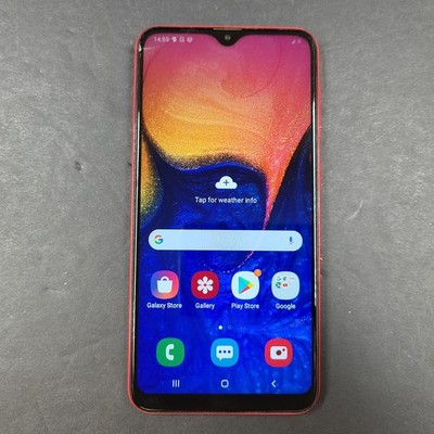 Samsung Galaxy A10 SM-A105FN/DS Dual Sim 32 GB Red Unlocked Android Smartphone