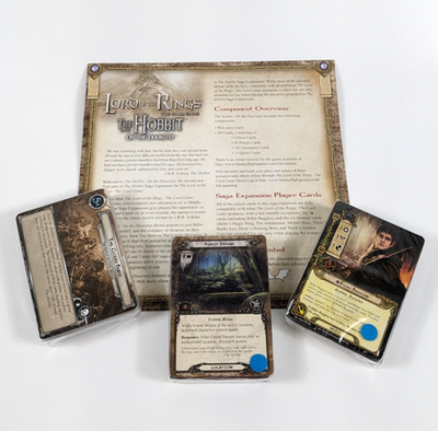 LORD OF THE RINGS LCG Game THE HOBBIT ON THE DOORSTEP Expansion