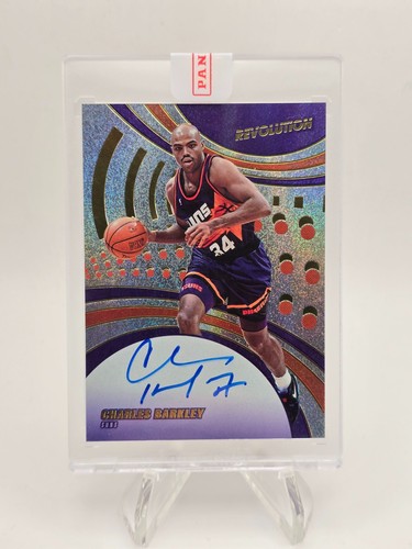 Charles Barkley 2020 Panini Revolution Autographs card