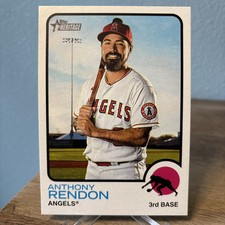 Anthony Rendon 2022 Topps Heritage High Number - 1973 Oversized #OB-AR Angels
