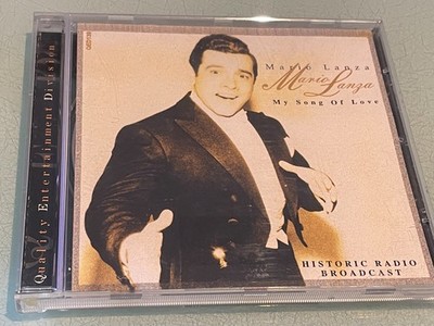 Mario Lanza - My Song of Love - Historic Radio Broadcast - CD Album - 19 Tracks