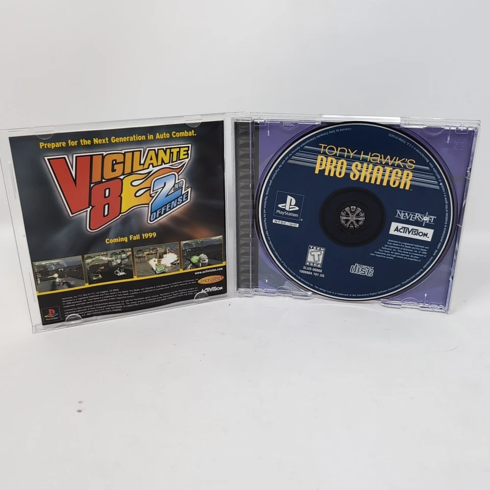 Tony Hawk's Pro Skater Lot: 1 2 & 4 (PS1 Sony PlayStation 1) CIB Complete Bundle - Image 4 of 4