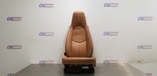 12 Porsche Boxster S 987 Power Heated Seat Front Left Driver Tan Leather