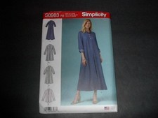 Simplicity Pattern 8983 Misses Loose-Fitting ...