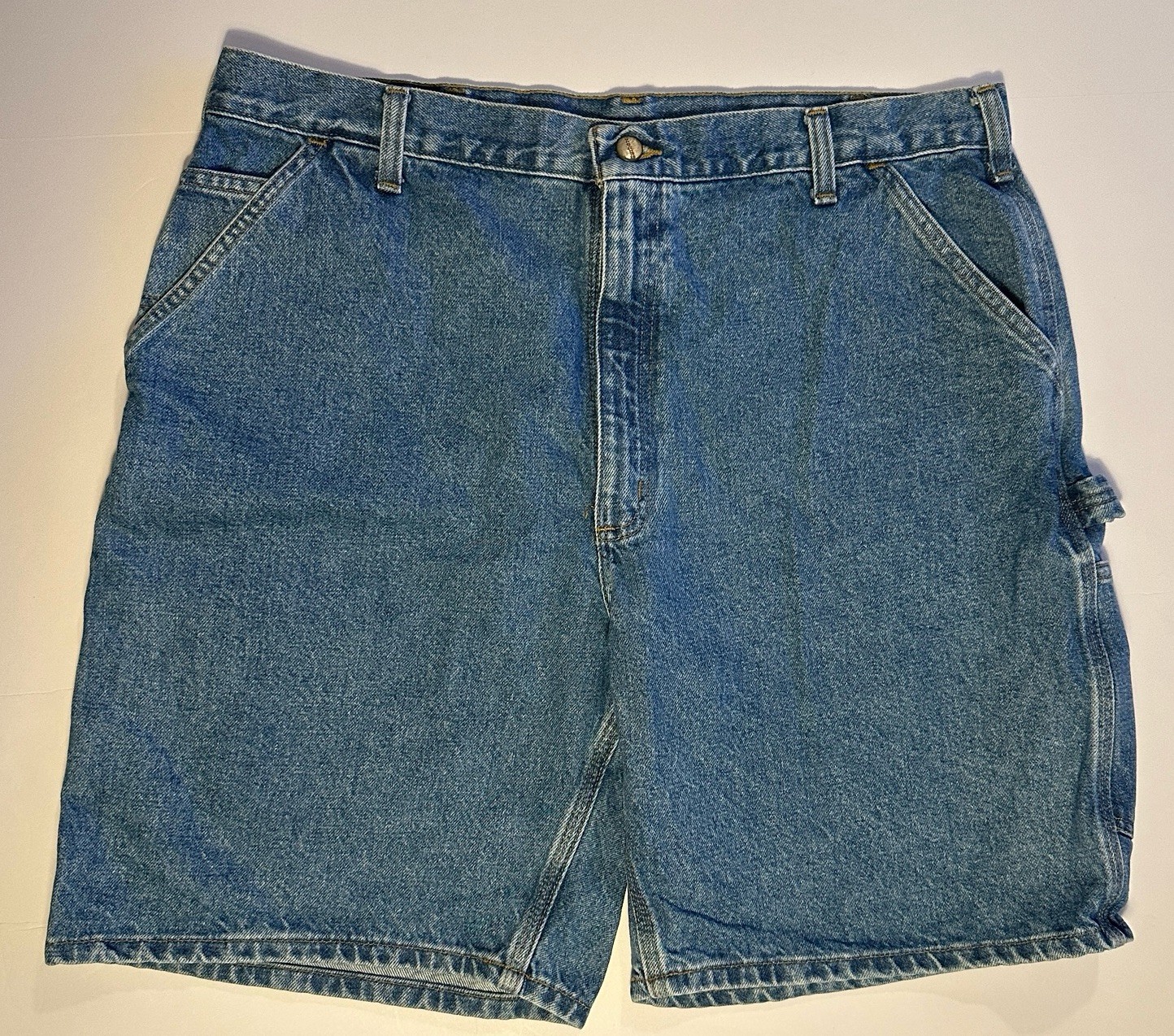 Vtg Carhartt Jean Shorts Mens 40 Carpenter B29STW Denim Y2K Original Fit Jorts