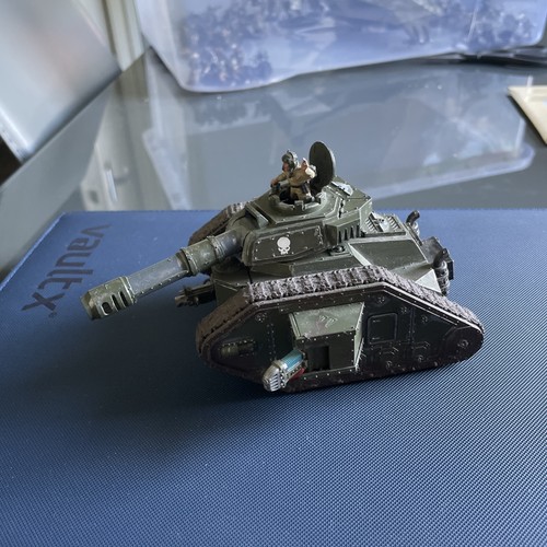 Imperial Guard Astra Militarum Leman Russ Battle Tank Painted Warhammer 40k - Picture 2 of 7
