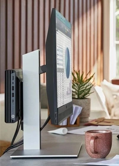 HP Elite Mini 800 G9 Desktop Computer - Intel Core i7 14th Gen i7-14700T - Image 3 of 4