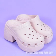 Cross new high-heeled casual top slippers