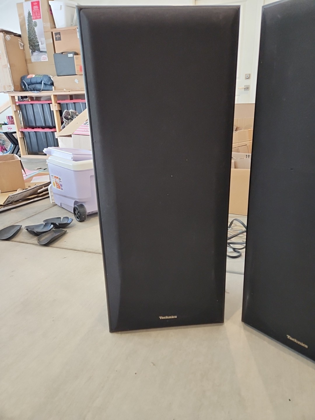 Technics Sb-a28 3 Way Floor Standing Speakers Tested Works Well Local Pickup