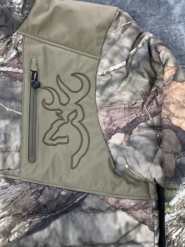 Browning Jacket Mens Small Camo Realtree Xtra Hells Canyon Insulated Hunting - Picture 2 of 15
