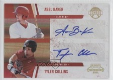 2011 Playoff Contenders Signatures 113/149 Abel Baker Tyler Collins #3 Auto 0p8