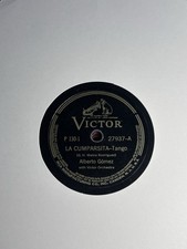 Vintage Victor 78 RPM La Cumparsita Caminito Tango Alberto Gomez Juan Arvizu
