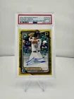 2024 Bowman Draft Chrome Auto Konnor Griffin Yellow Ref 49/75 Color Match PSA 10