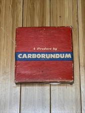 Nos Carborundum Valve Refacer Grinding Wheel Stone C11l 3-12x34x78 Offset
