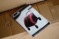 PawHut Pet Stroller Universal Wheel with Storage Basket Black Blue