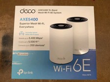 新品未開封 TP-Link Deco XE75 (AXE5400 2Pack) TP-Link Deco XE75 Pro(3-pack) Whole Home Wifi White - Newegg.com