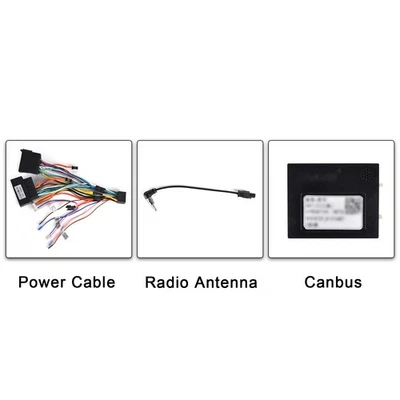 für VW Android Autoradio Autobatterie entleert CANBUS Kabel Adapter Stecker - Bild 1 von 4